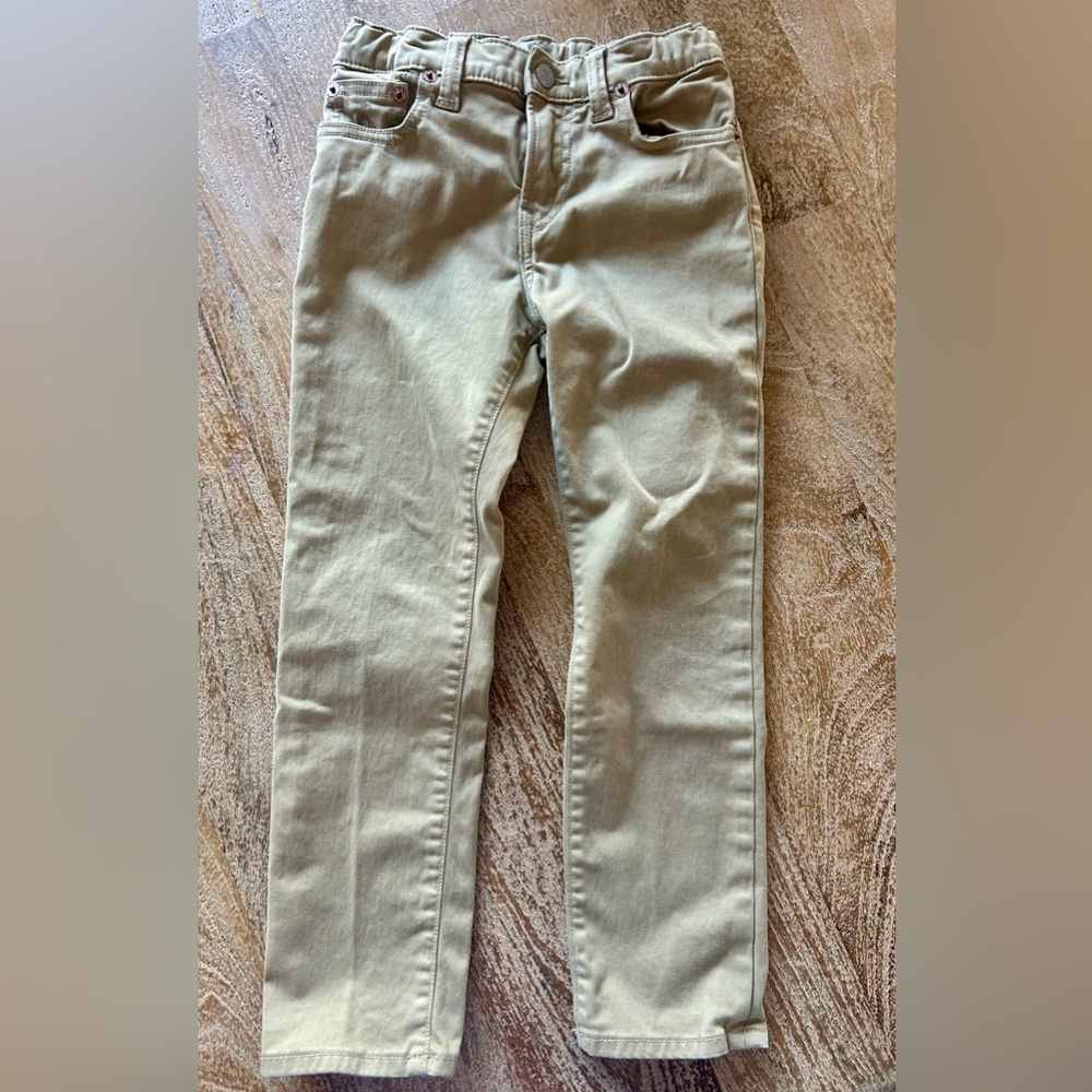 Polo by Ralph Lauren Pants- Navy, Khaki, Blue Jeans- Boys Size 5- Like New - Picture 5 of 9
